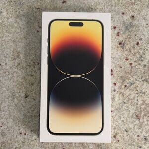 Apple iPhone  empty Box ONLY. 
Great for storage.